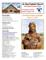 May 11, 2025 Sunday Bulletin