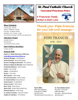 May 4, 2025 Sunday Bulletin