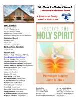 June 8, 2025 Bulletin