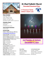 Sunday Bulletin 12/8/2024